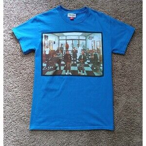 Black Comedians T-Shirt Men's Small Blue Short Sleeve